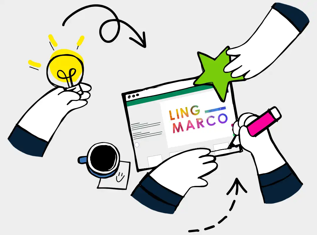 Proceso de diseño a medida UX/UI detallado en LingMarco