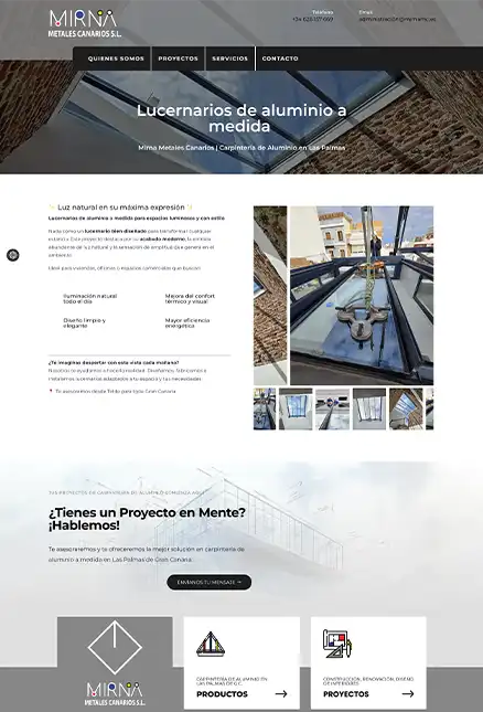 MIRNA METALES CANARIOS SL